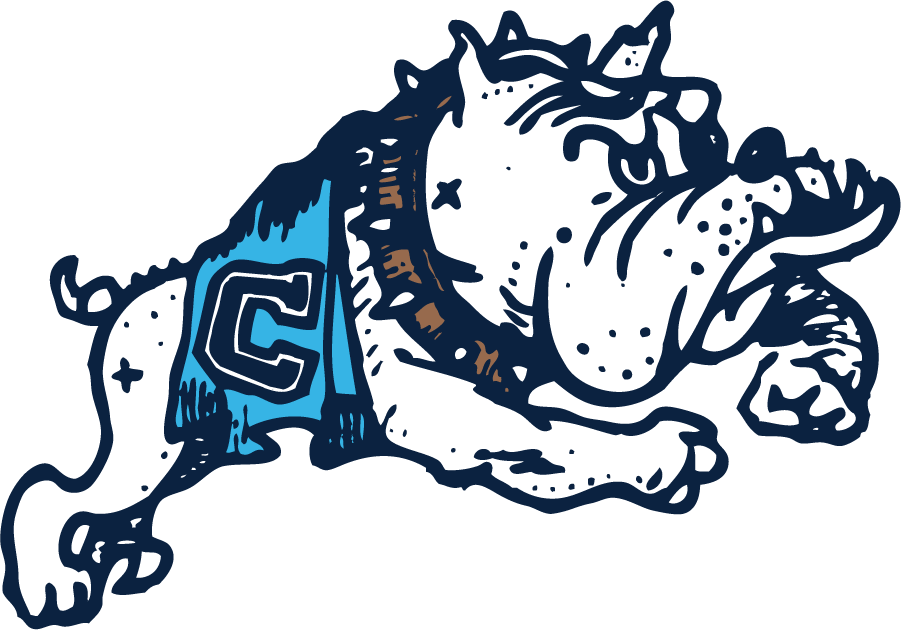 The Citadel Bulldogs 1969-1987 Secondary Logo iron on transfers for clothing